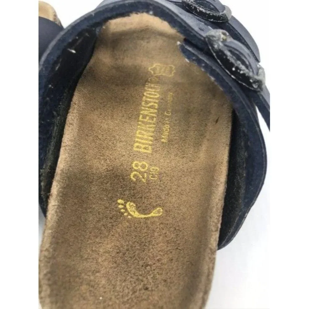 Birkenstock Dark Blue Unisex Child Sandals Size Us